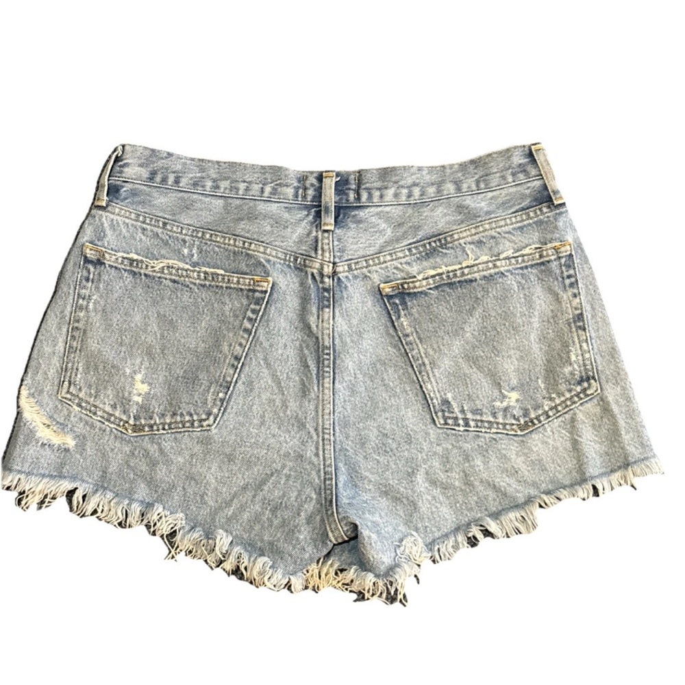 Agolde Parker Distressed Jean Shorts -30 - Picture 7 of 8